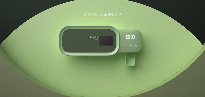 简跃设计｜牙刷消毒器：以精致设计，守护口腔健康第一步